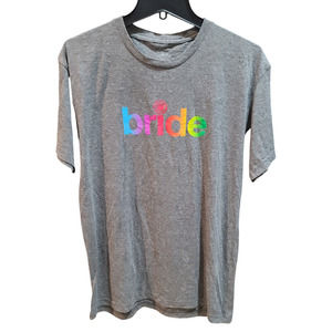 SoulCycle Bride LGBTQ Pride Short-Sleeve Crew T-shirt - Men's Medium *NWT*